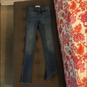 Abercrombie kids dark wash jeans